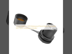 3 코어 남성 핀 M16 방수 패널 마운트 커넥터 IP67 나일론 재료 컨트롤러