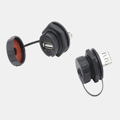 PA66 나일론 RJ45 방수 신호 커넥터 IP67 등급과 1.5A 최대 전류