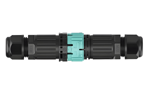 M23 Series Waterproof Circular Connector with 30A Current Rating 100% Dustproof and UL94 V-0 Flame Resistance